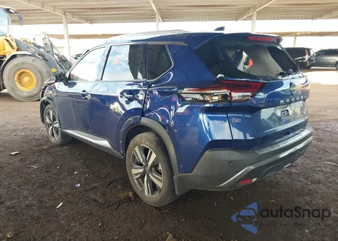 2022 Nissan Rogue Sl из США, поврежденный, VIN 5N1BT3CA7NC694502